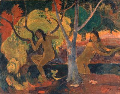 Paul Gauguin Bathers at Tahiti